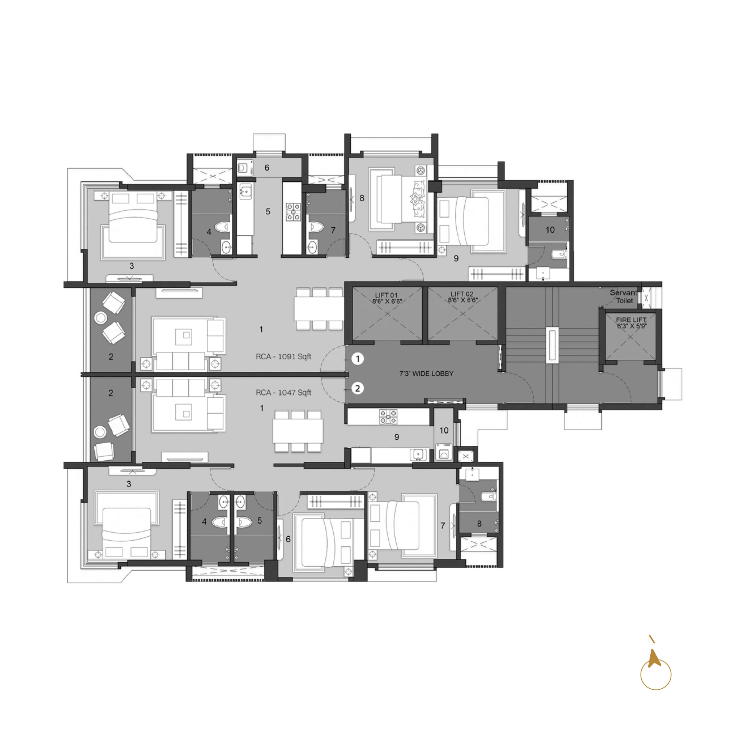 3 BHK