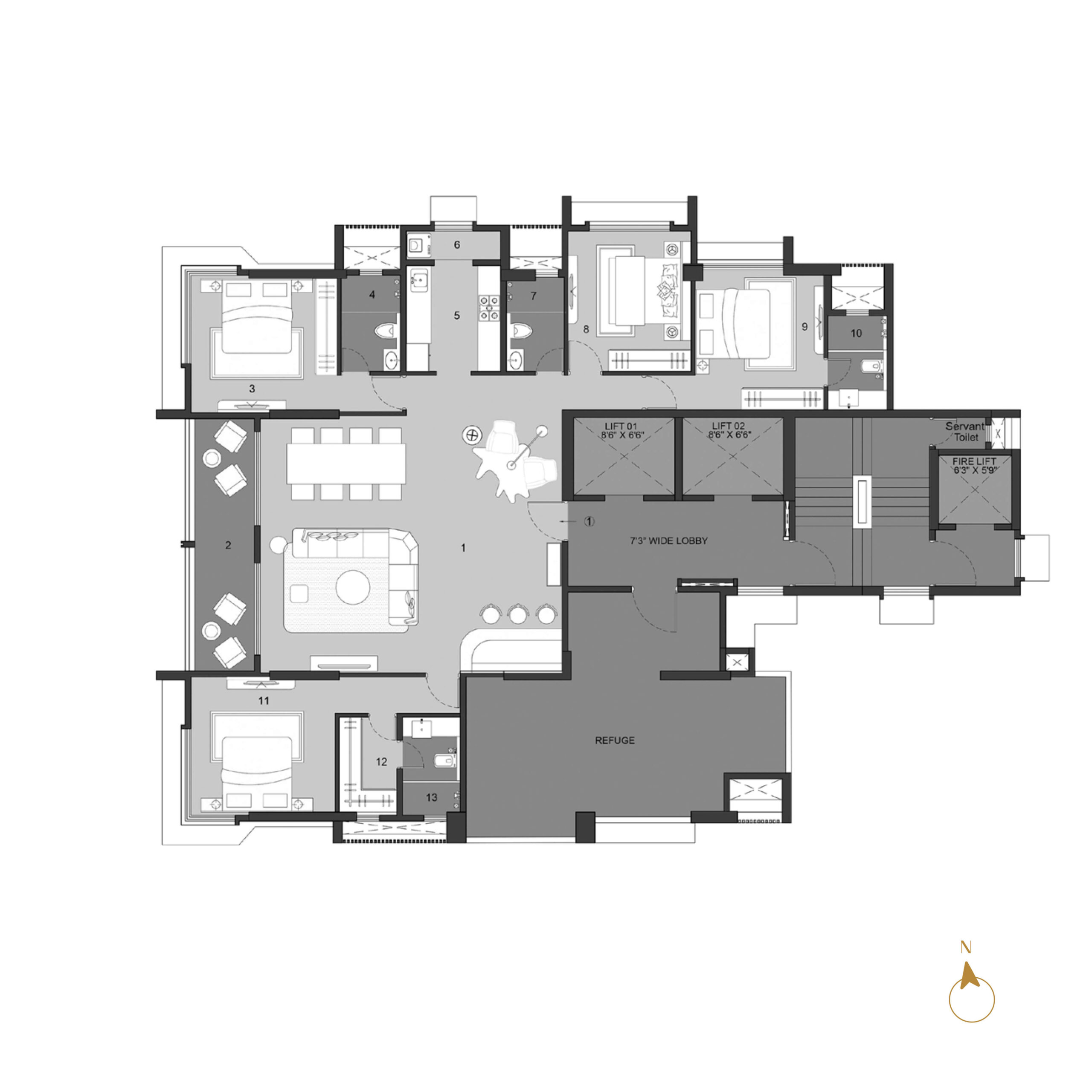 4 BHK